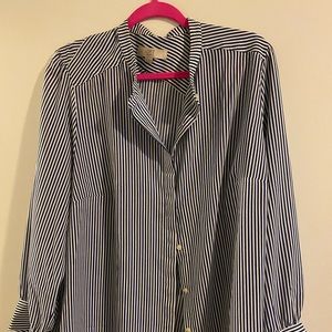 Loft striped blouse